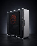 Console Forge Mini compact PC with side panel on