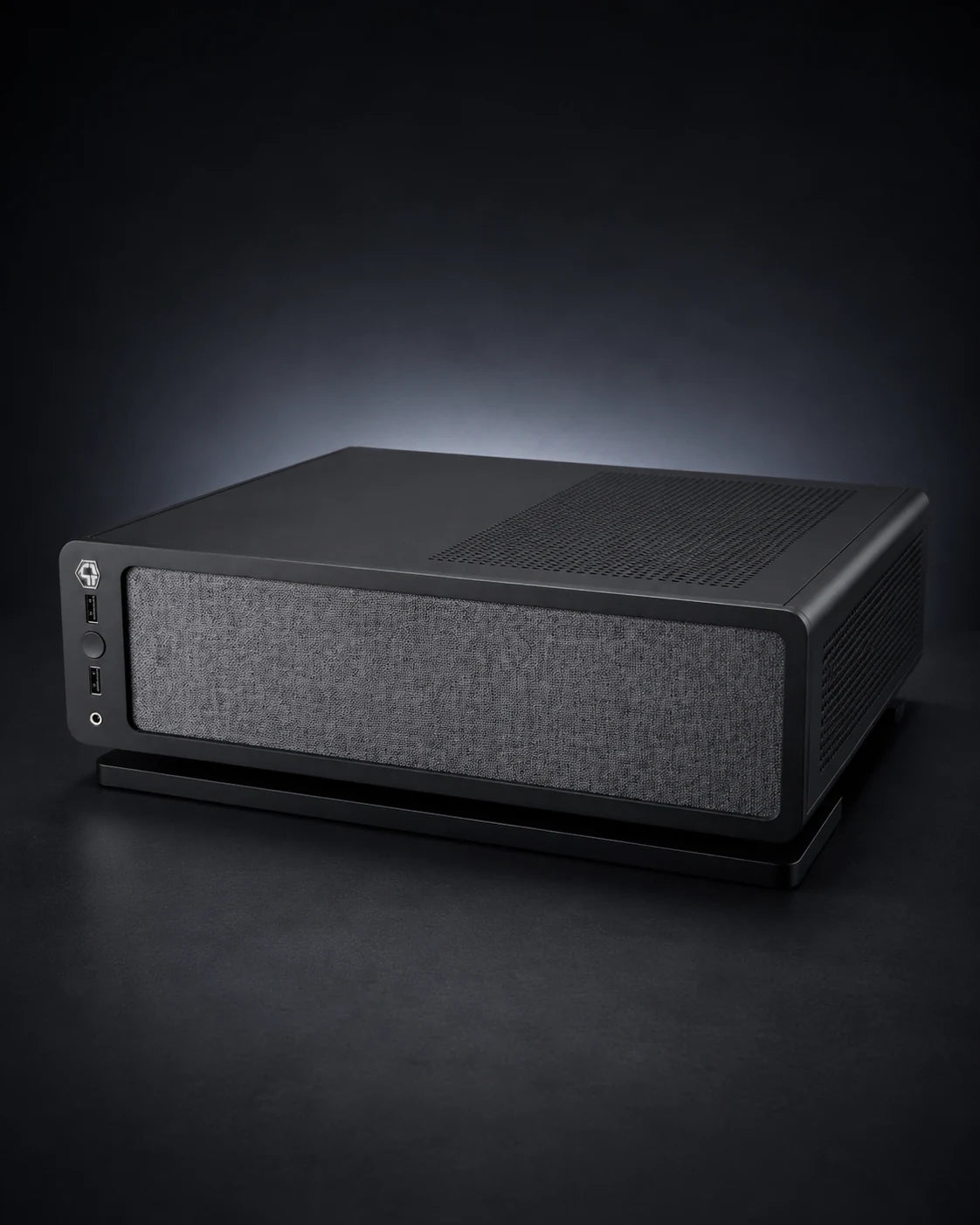 Console Forge Ridge horizontal three-quarter view